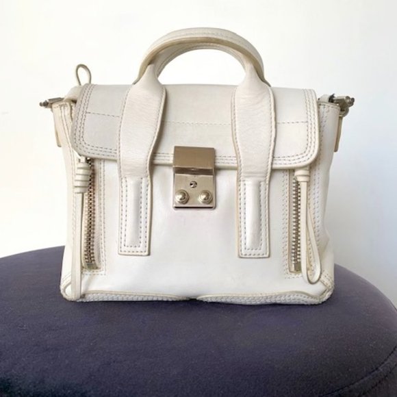 Authentic White PHILLIP LIM- Pashli mini satchel - Picture 1 of 6